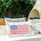 Stupell Industries All American Patriotic Phrase Outdoor Printed Pillow